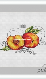 Nectarines by Evgenia Poluektova