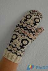 Womens March Mittens by Kate And Tatum Fiber Arts-Free