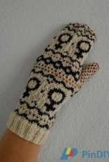 Womens March Mittens by Kate And Tatum Fiber Arts-Free