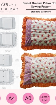 Ellie and Mac - Sweet Dreams Pillow Cover