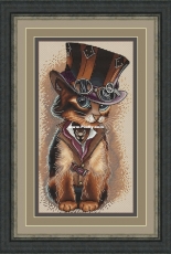 Sherlock Cat by Nadezhda Kazarina - Nadi