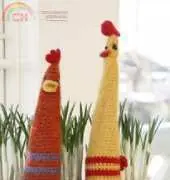 Drops Design-Extra-0-844-Felted easter chickens- Free