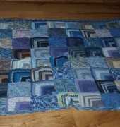 blanket or socks yarn  hooded poncho