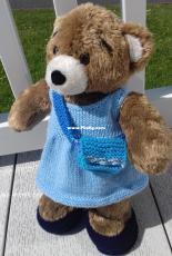 Shoulder Bag for Teddy by Esther Kate-Free