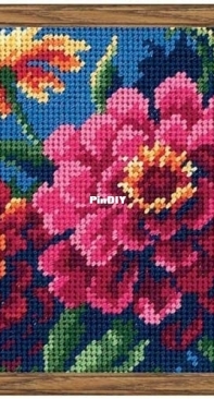 Dimensions 07213 - Zinnias PCS