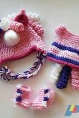 Brooke Rabideau  - Crochet Colorful Unicorn Accessories
