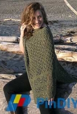 Lotus Blossom Shawl by Debbie ONeill