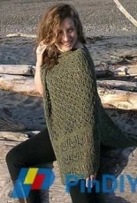Lotus Blossom Shawl by Debbie ONeill