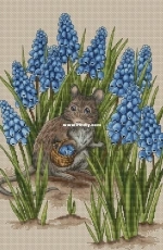 Muscari Mouse by Ekaterina Chaykovskaya