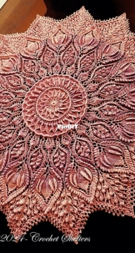 Crochet Shelters - Gangarathna Bhat - Rajivi Doily - English and Russian