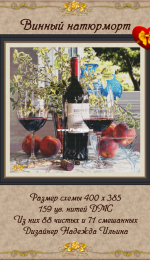 Golden Rose 061 - Wine Still Life  by Nadezhda Ilyina