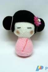 EssHaych - Sarah Hearn - Kimiko the Kokeshi doll