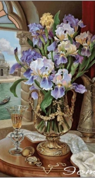 EstE 362 Memories of Venice. Irises