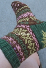 Jennys Leftover Socks by Laura Jenkins-Free