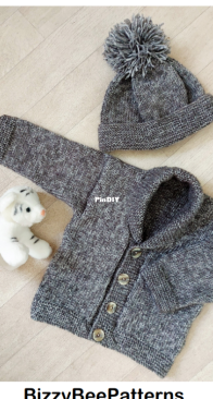 Easy Jacket Hat LH010 -  Wendy Morgan - Busy Bee Knits