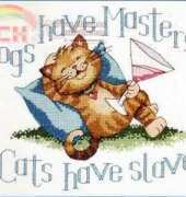 Janlynn 195-0613 Cats have slaves