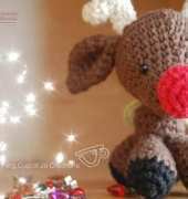 A Morning Cup of Jo Creations - Josephine Wu - Rudy the Red Nosed Reindeer