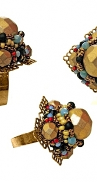 Beads Perles Boutique - Anillo Elizabeth Tudor - Spanish