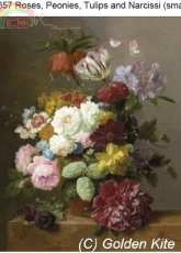 Golden Kite GK1657 Roses, Peonies, Tulips and Narcissi (small)