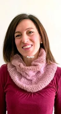 Strade Parallele Cowl by Federica Giudice-English, Italian-Free