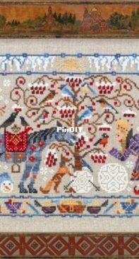 Owl Forest Embroidery - Winter Treasures - XSD