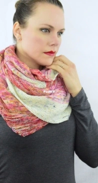 Fading Paradox Shawl by Makenzie Alvarez-Free