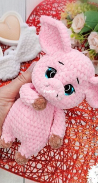 Oxy Knitting - Oksana Koroleva - Оксана Королева - Pig - Russian