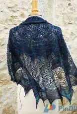Mésange noire pi shawl by Ambre Nid de Vigogne-English,French-Free