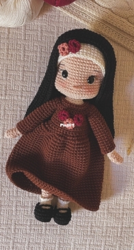 Tecendo Maria Crochê - Larissa Ribeiro - Saint Therese - Santa Teresinha - Portuguese