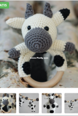 Go Handmade - Cow - 2 styles and beads - Dutch - Free