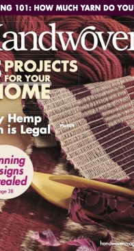 Handwoven - Issue 140 - May/June 2008