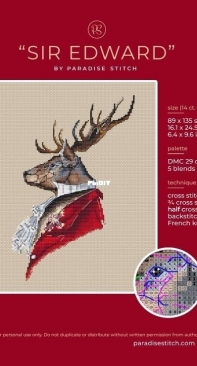 Paradise Stitch - Sir Edward by Olga Lankevich XSD