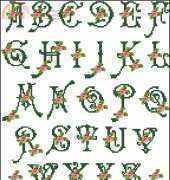 Passione Ricamo - Alphabet in Bloom XSD