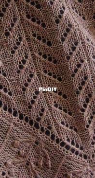 Knitterman - Ouro Preto Shawl by Aloisio Santos - English, Portuguese