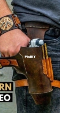 Creative Awl - Leather  Holster for Electric Screwdriver