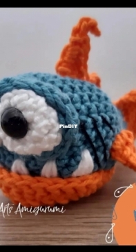 Hase Arts Amigurumi - Andréia Hase - Marvin - Portuguese - Free