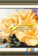 I Love Cross Stitch IL-018 Yellow Roses II xsd