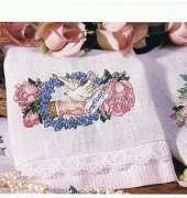 Doves & Roses Guest Towels From Leisure Arts