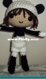 Eden Is Only a Dream Away - Evelyn Murphy - Panda Girl Doll - Free