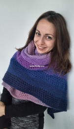 Cascade Shawl by Mirjam Weiss-Free
