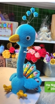Crochet HaNguyen - Hakiwi - Ha Thu Nguyen - Dancing Peacock