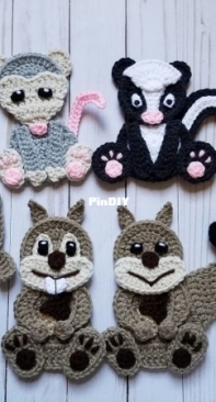The Yarn Conspiracy - Michelle Carlisle - Woodland Animals Vol 3