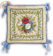 Riolis 065 - Flowers Cushion in XSD