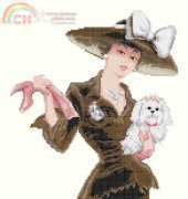 Vervaco 75203 New York in Brown