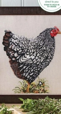 Rule the Roost by Jayne Netley Mayhew from Cross Stitch Collection 233 PCS + XSD