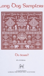 Long Dog Samplers LD28  Do Bears? XSD