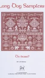 Long Dog Samplers LD28  Do Bears? XSD