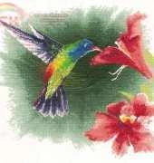 Heritage Stitchcraft FFHF539 - Hummingbird in Flight by John Clayton