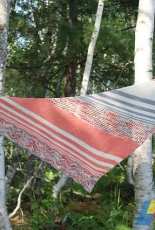 Home Spun Girls Sunday Biscuit Shawl by Rhonda Craven -Free