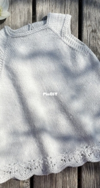Erantis Holiday Dress by Gitte Haaning Friis - Knitting for Sif